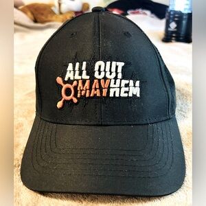 OrangeTheory Black All Out Mayham Baseball Cap. New- Never Worn.